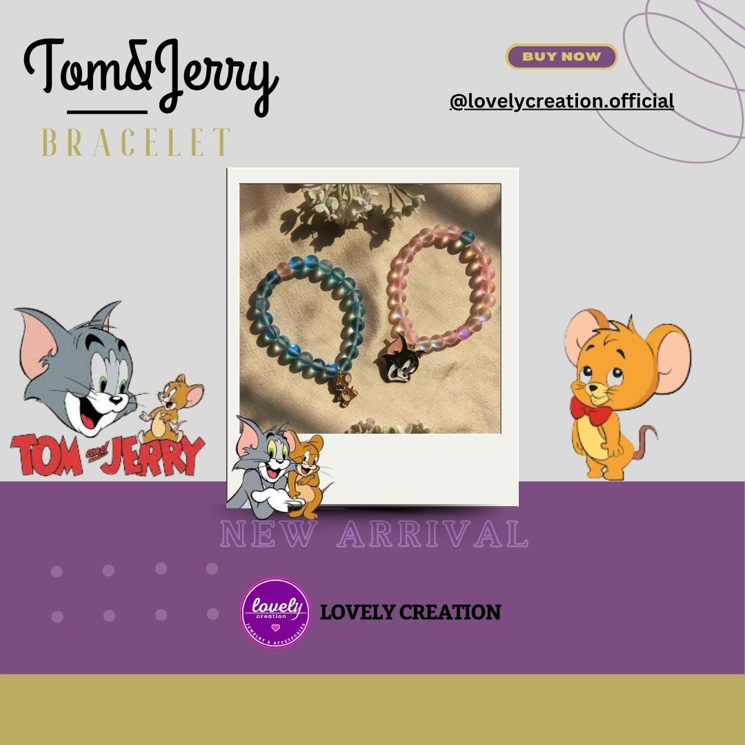 Tom And Jerry Couple Bracelets