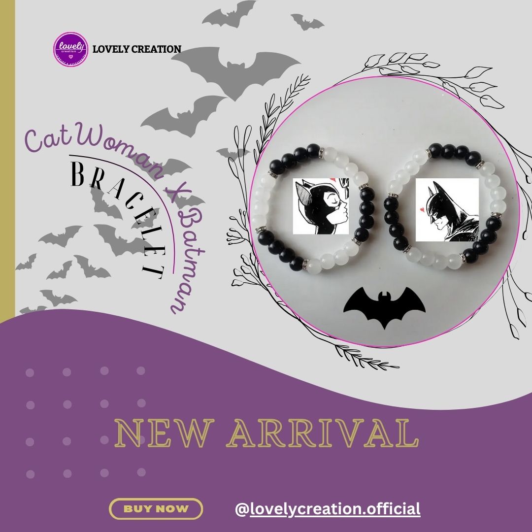 Catwoman x Batman Couple Bracelets🦇
