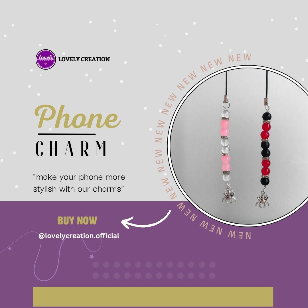 Spiderman Couple Phone Charms